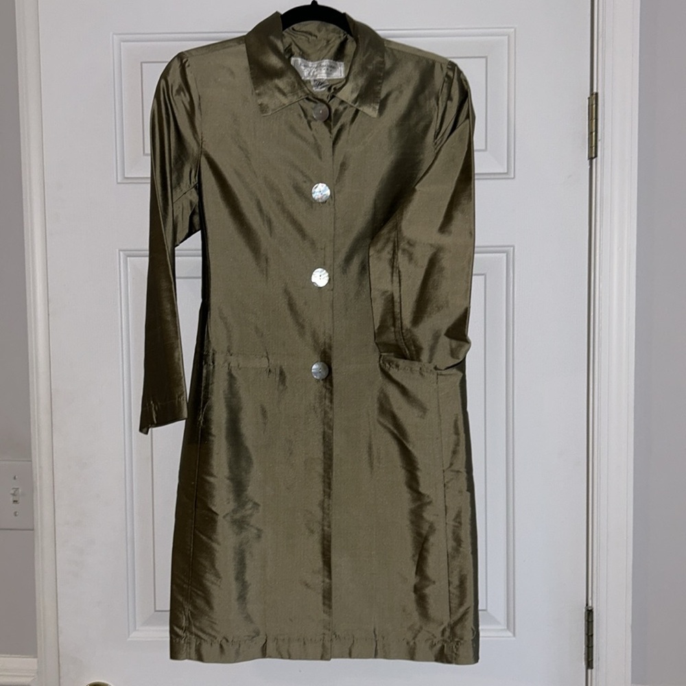Vintage Katheryn Asahino 100% silk jacket